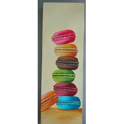 Macarons colorés